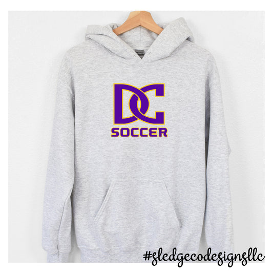 DC DESOTO CENTRAL SOCCER | CUSTOM UNISEX HOODIE