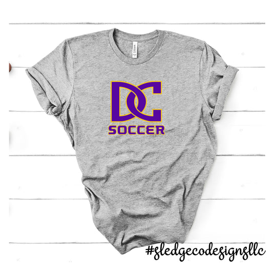 DESOTO CENTRAL JAGUARS SOCCER  | Custom Unisex Tshirt