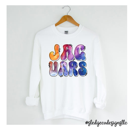 Desoto Central Jags | WATERCOLOR | Custom UNISEX SWEATSHIRT