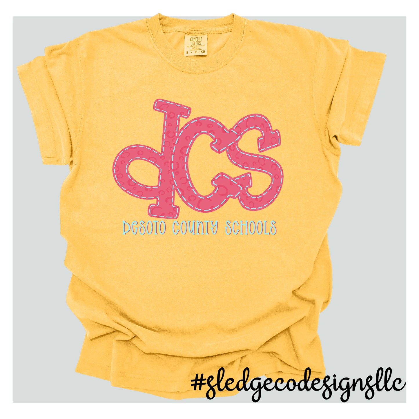 DESOTO COUNTY SCHOOLS | DCS STITCHED | CUSTOM UNISEX TSHIRTS