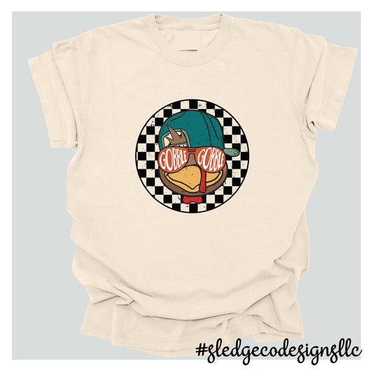 GOBBLE GOBBLE | THANKSGIVING TURKEY | Custom Unisex TSHIRT