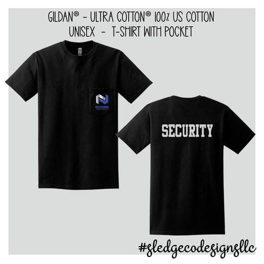 NATIONAL SECURITY OPS LLC | Gildan® - Ultra Cotton® 100% US Cotton T-Shirt with Pocket