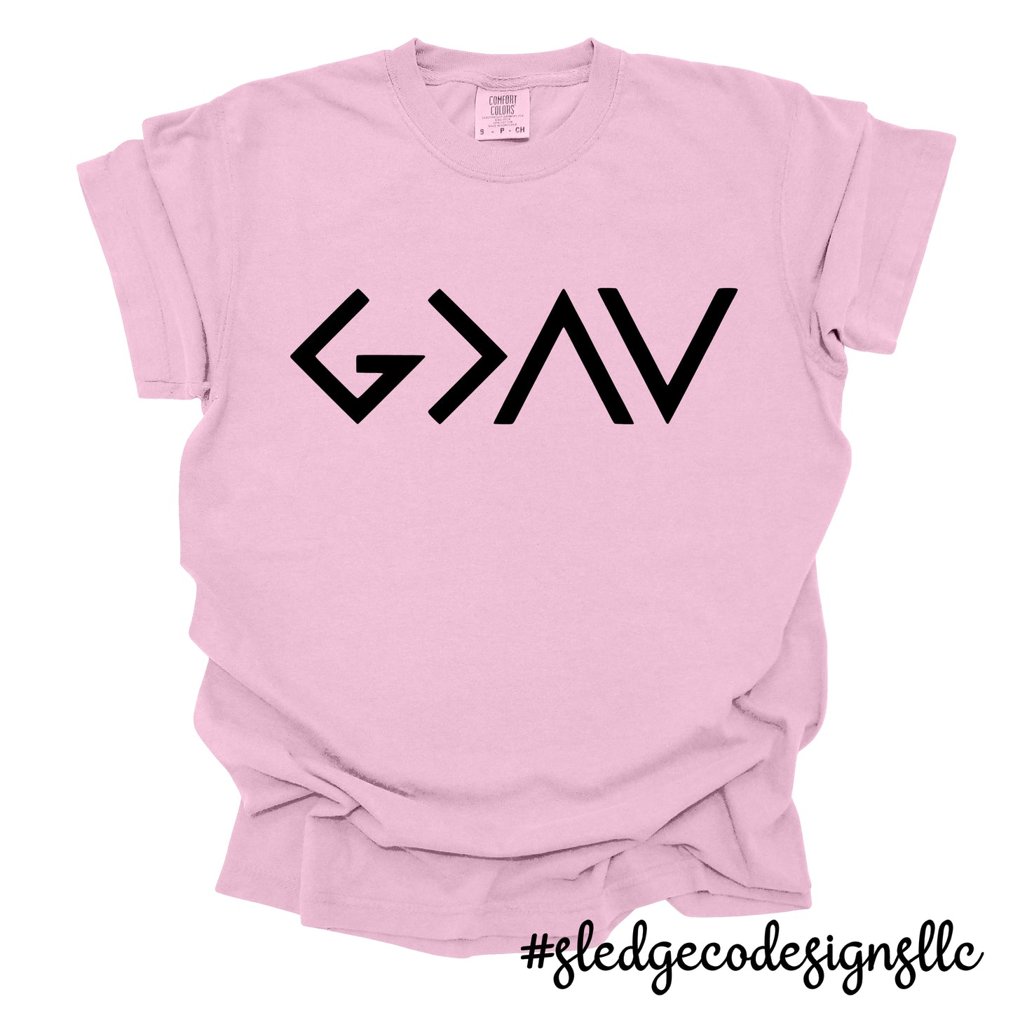 God is Greater Than the Highs and Lows | Custom UNISEX TSHIRT