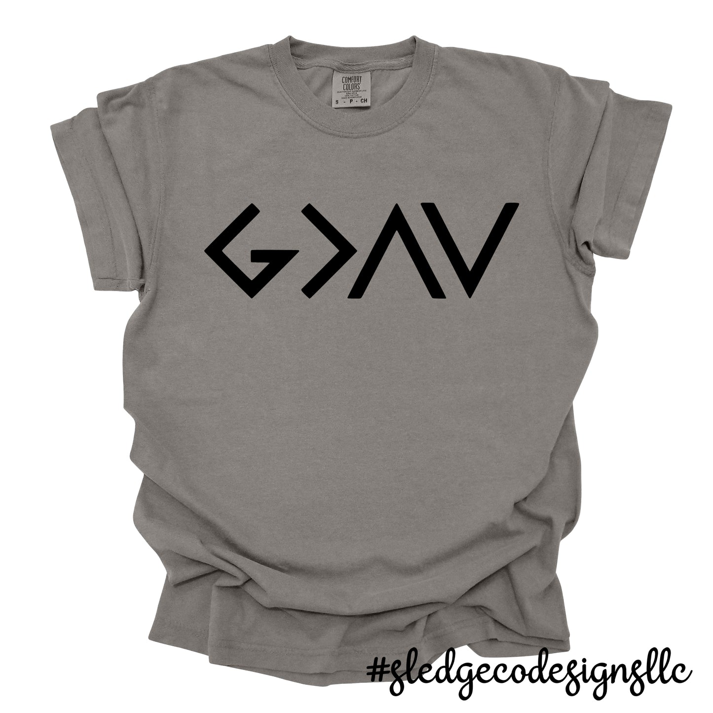 God is Greater Than the Highs and Lows | Custom UNISEX TSHIRT