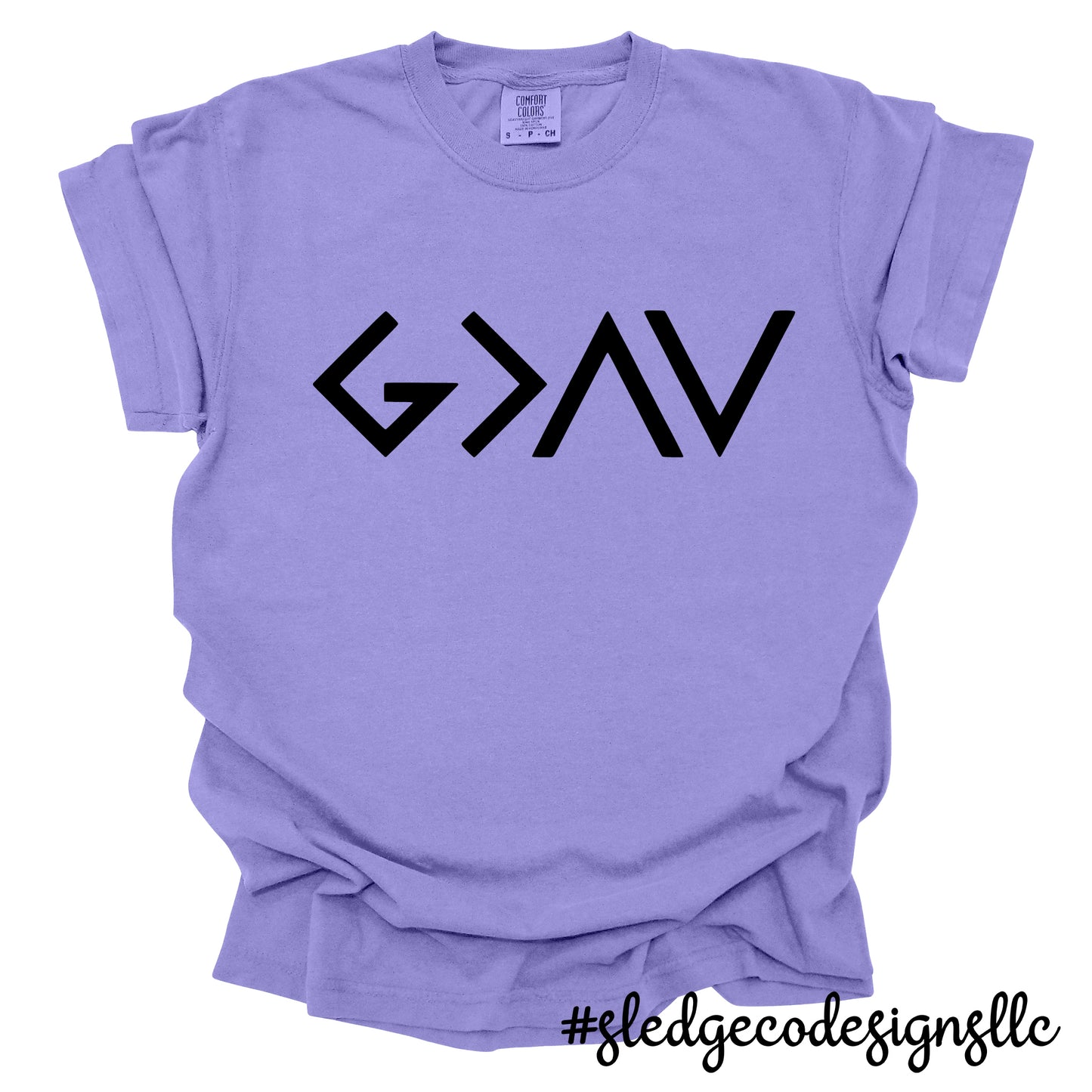 God is Greater Than the Highs and Lows | Custom UNISEX TSHIRT