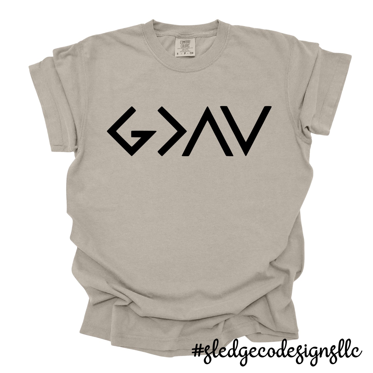 God is Greater Than the Highs and Lows | Custom UNISEX TSHIRT