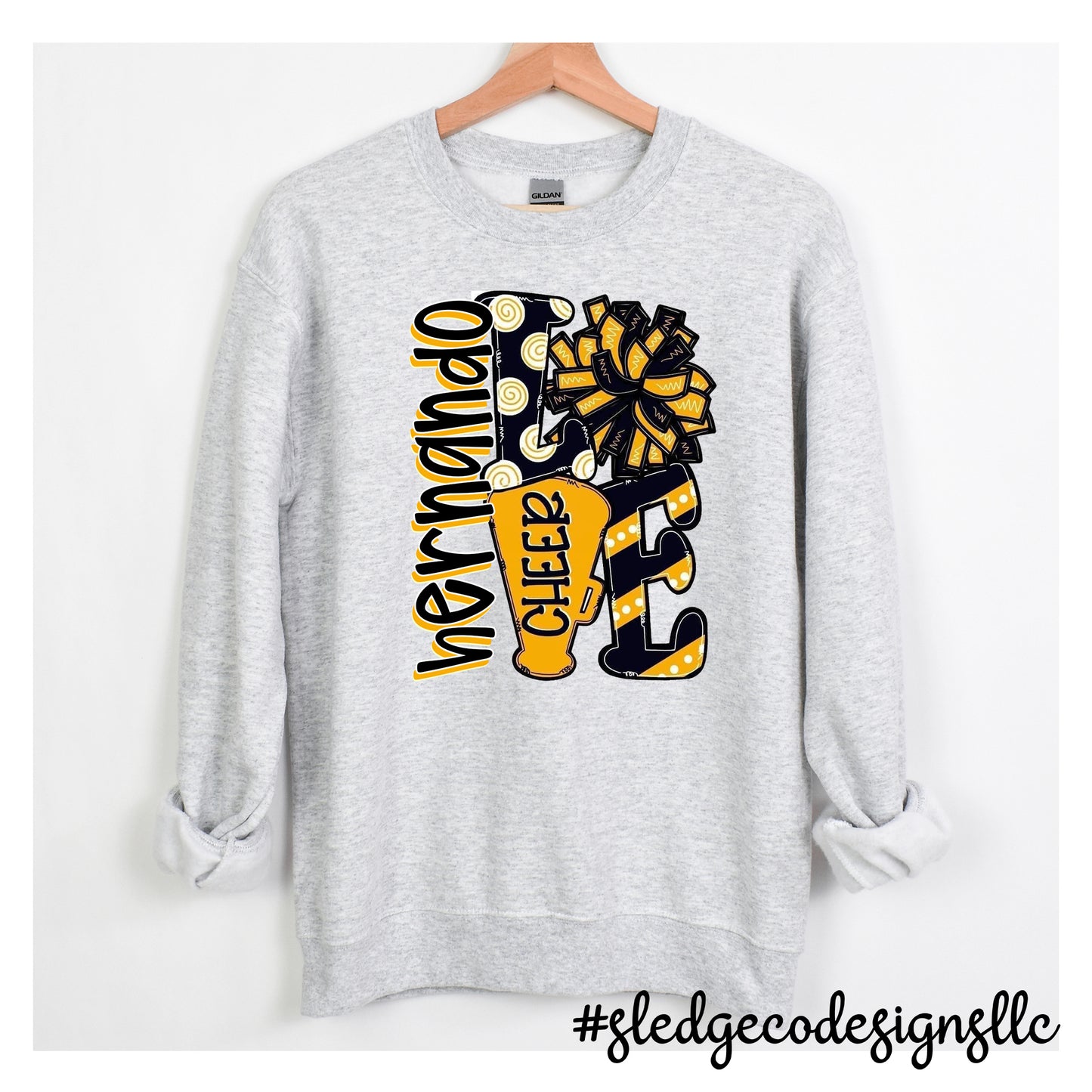HERNANDO TIGERS | CHEER GAME DAY | UNISEX SWEATSHIRT