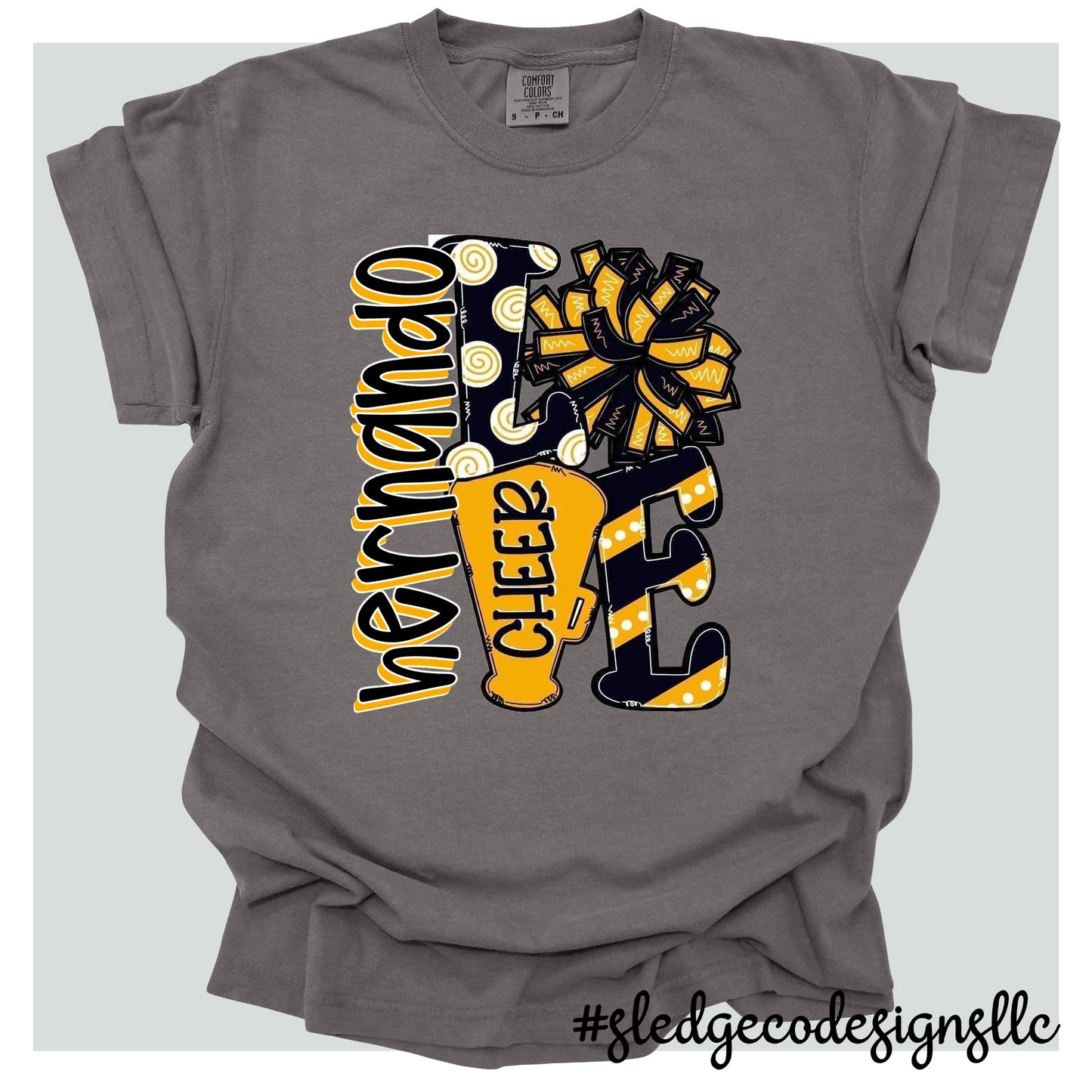 HERNANDO TIGERS | CHEER | CUSTOM UNISEX T-SHIRT
