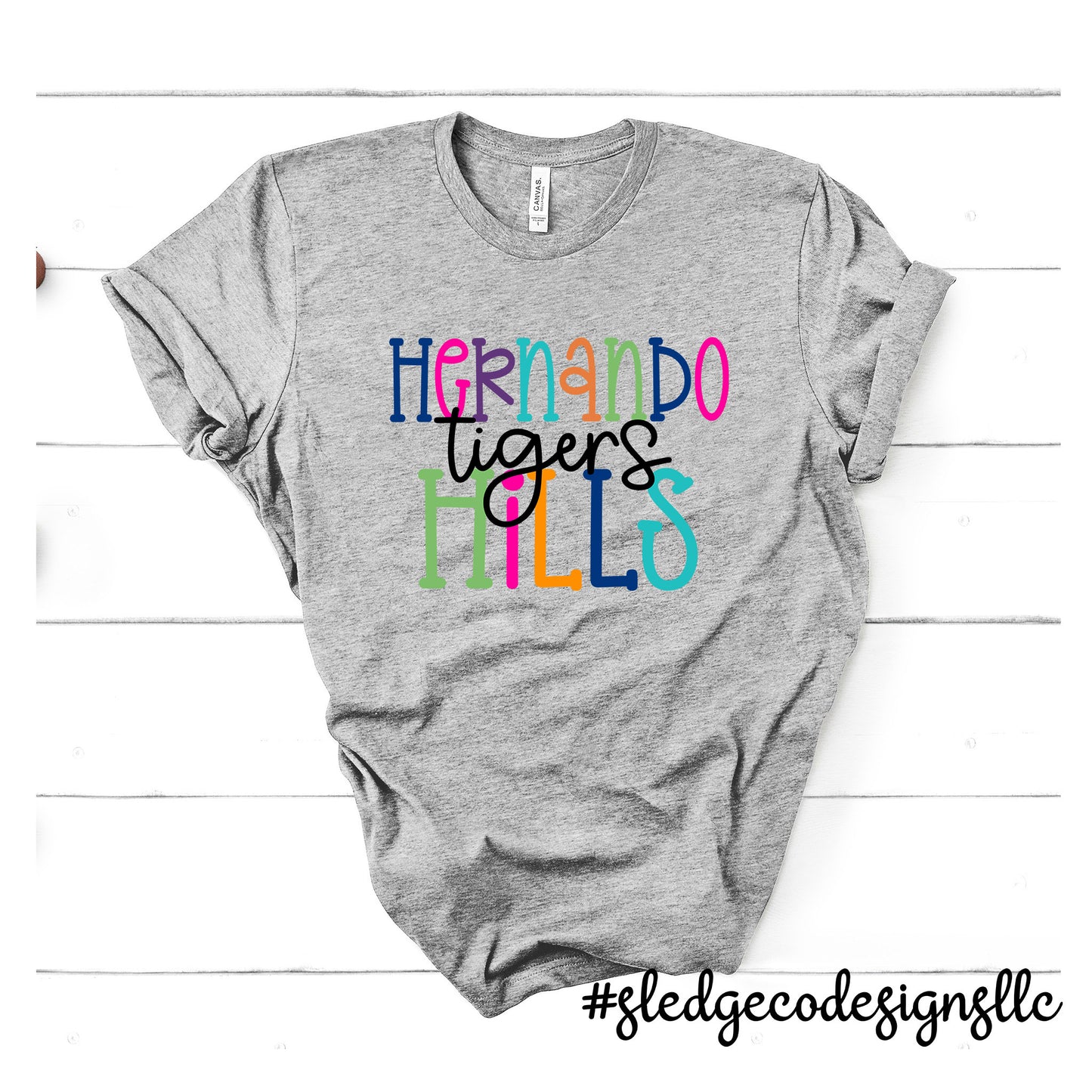 HERNANDO HILLS | COLORFUL | Custom UNISEX TSHIRT