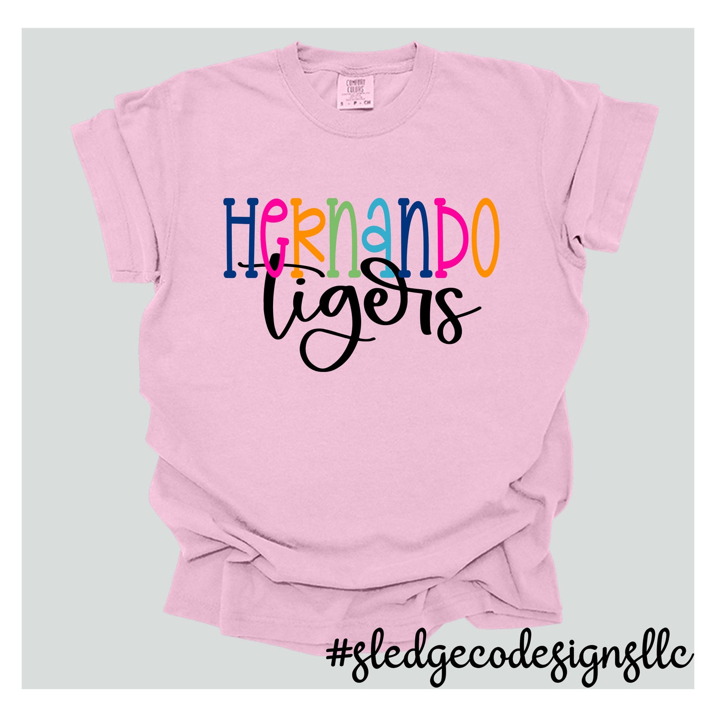 HERNANDO TIGERS COLORFUL | CUSTOM UNISEX TSHIRTS