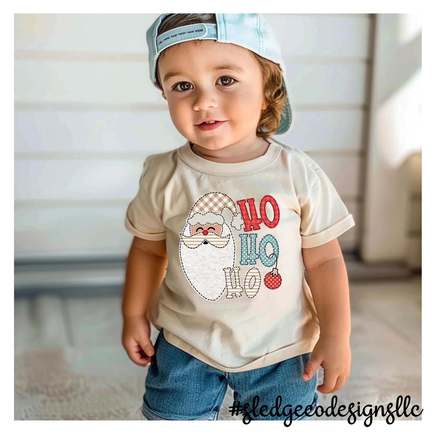 CHRISTMAS SANTA HO HO HO | YOUTH - TODDLER - INFANT Custom TSHIRT