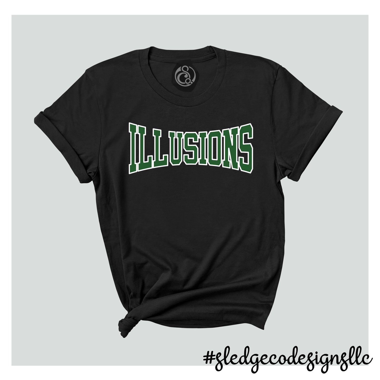 ILLUSIONS SOFTBALL | LOGO | CUSTOM UNISEX TSHIRT