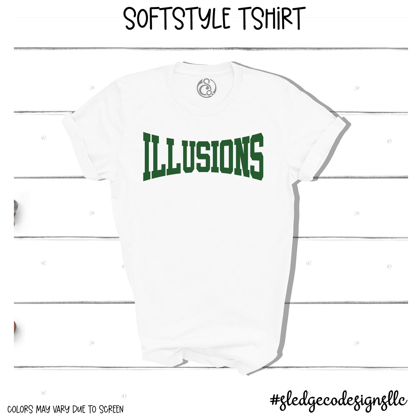 ILLUSIONS SOFTBALL | LOGO | CUSTOM UNISEX TSHIRT