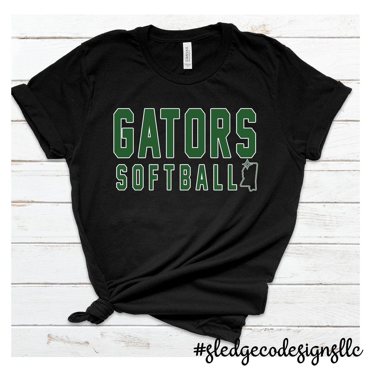Lake Cormorant FAST PITCH SOFTBALL  | GATORS MS | CUSTOM UNISEX TSHIRT