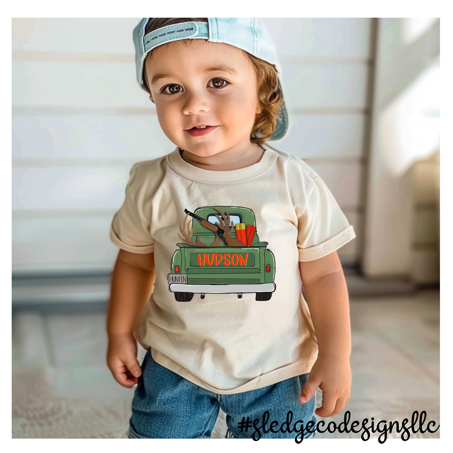 FALL TRUCK | Customizable Name | YOUTH - TODDLER - INFANT |  CUSTOM TSHIRT