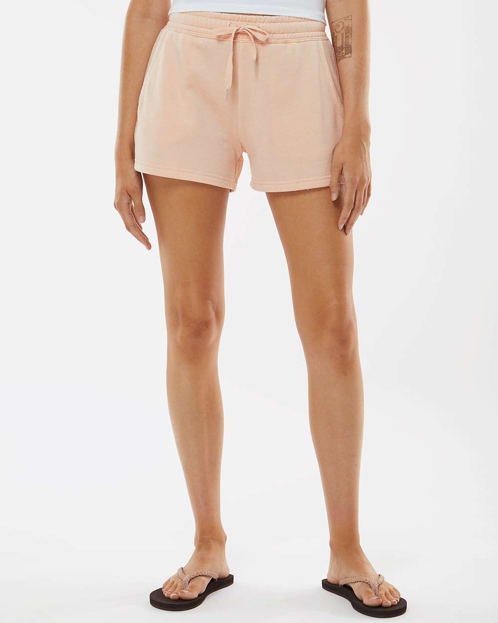 Women’s Lightweight California Wave Wash Sweat Shorts