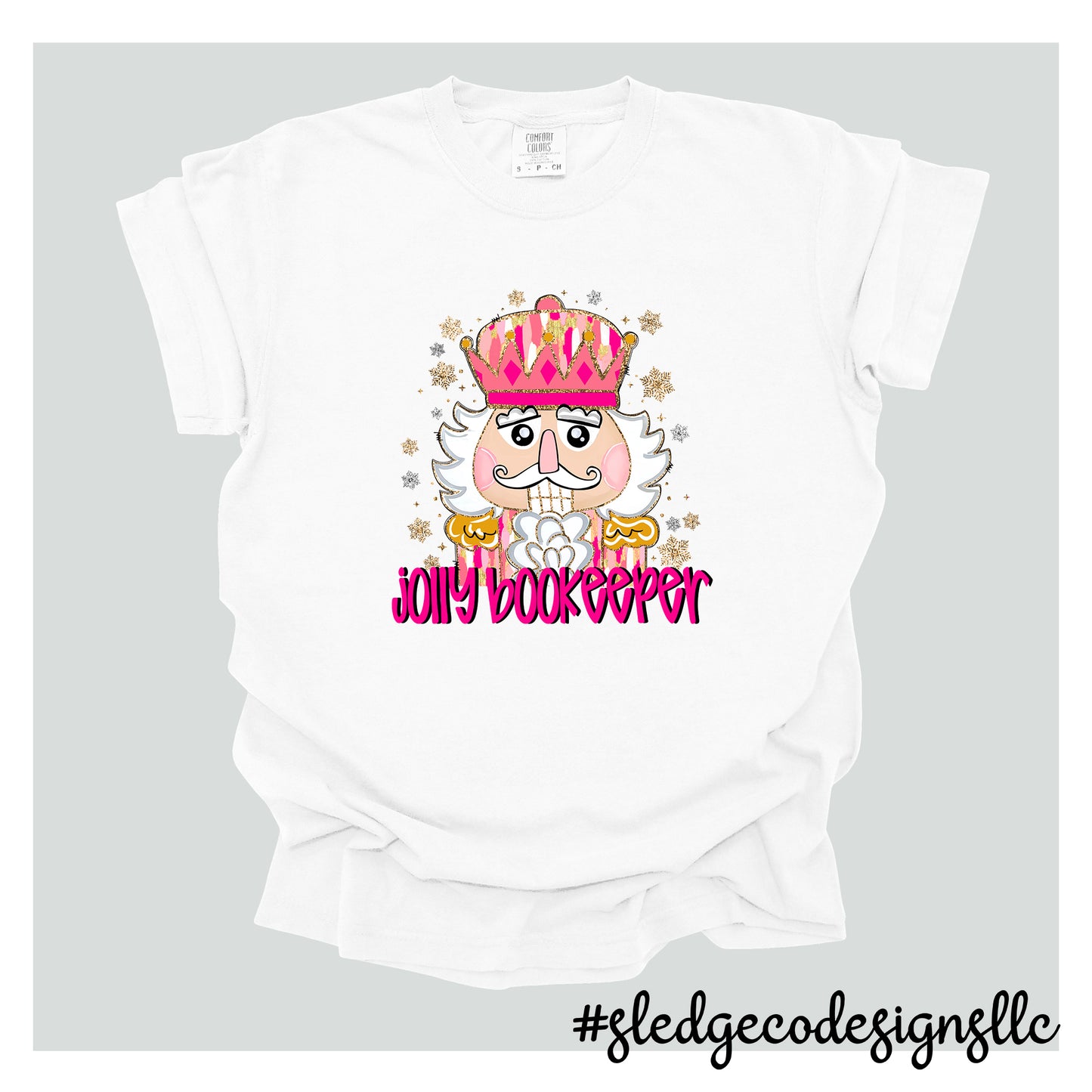 CUSTOM CHRISTMAS JOLY NUTCRACKER TSHIRTS | ADD YOUR NAME/SCHOOL | UNISEX TSHIRT