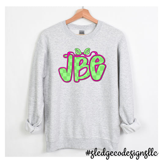JONES BRUMMETT SCHOOL | JBE CHECKERED | UNISEX CUSTOM SWEATSHIRT