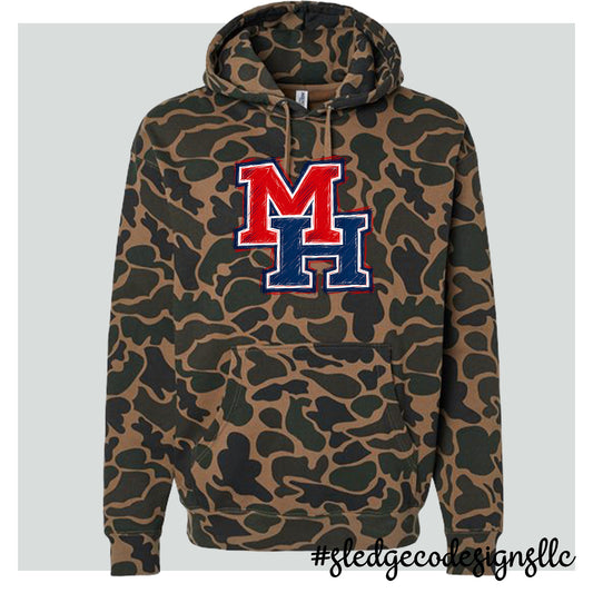 MAGNOLIA HEIGHTS CHIEFS | CAMO Midweight Hoodie