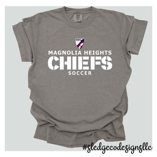MAGNOLIA HEIGHTS SOCCER | COMFORT COLORS Unisex Garment-Dyed Heavyweight T-Shirt
