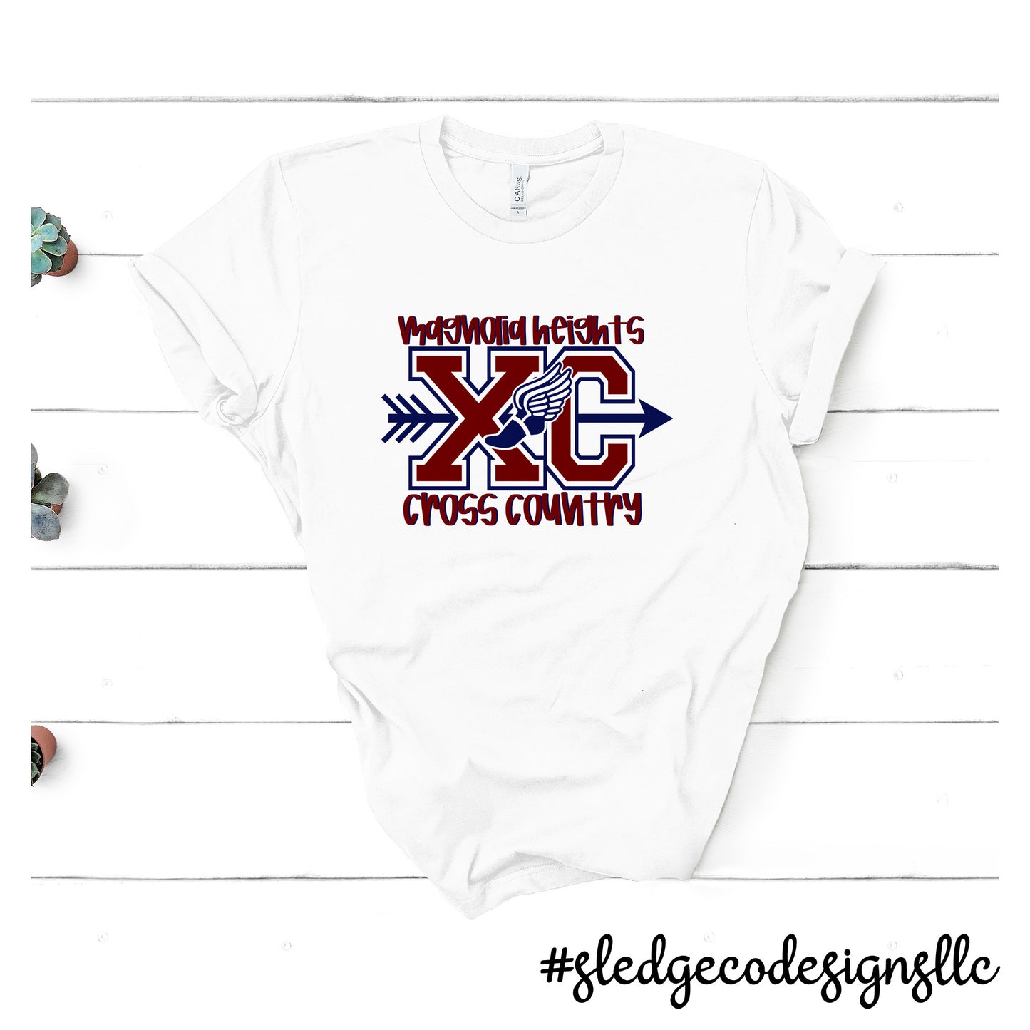 MAGNOLIA HEIGHTS | CROSS COUNTRY | Custom Unisex Tshirt