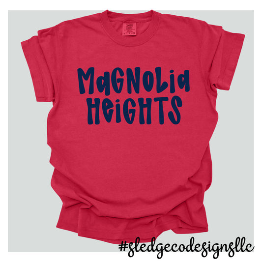 MAGNOLIA HEIGHTS | GRACE | HANDDRAWN |  Custom Unisex Tshirt