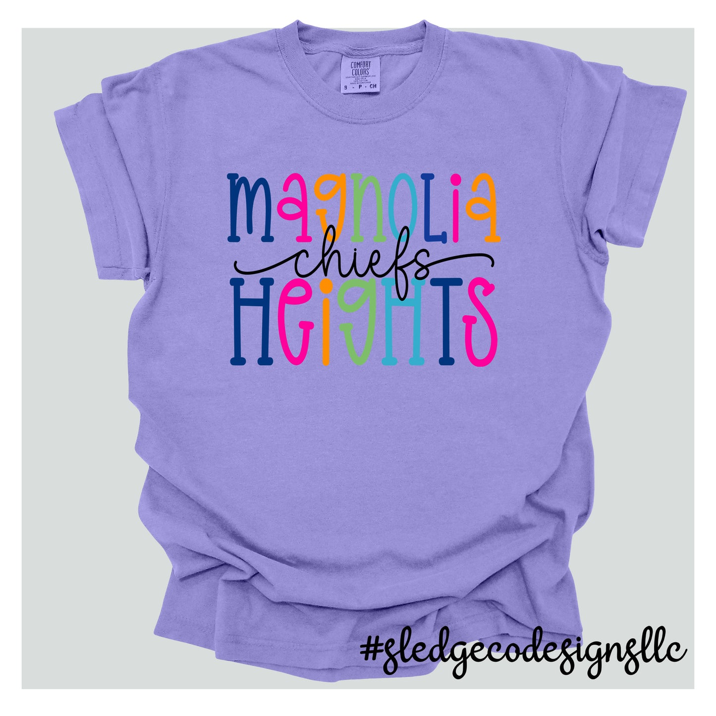 MAGNOLIA HEIGHTS COLORFUL TEE |  Custom Unisex Tshirt