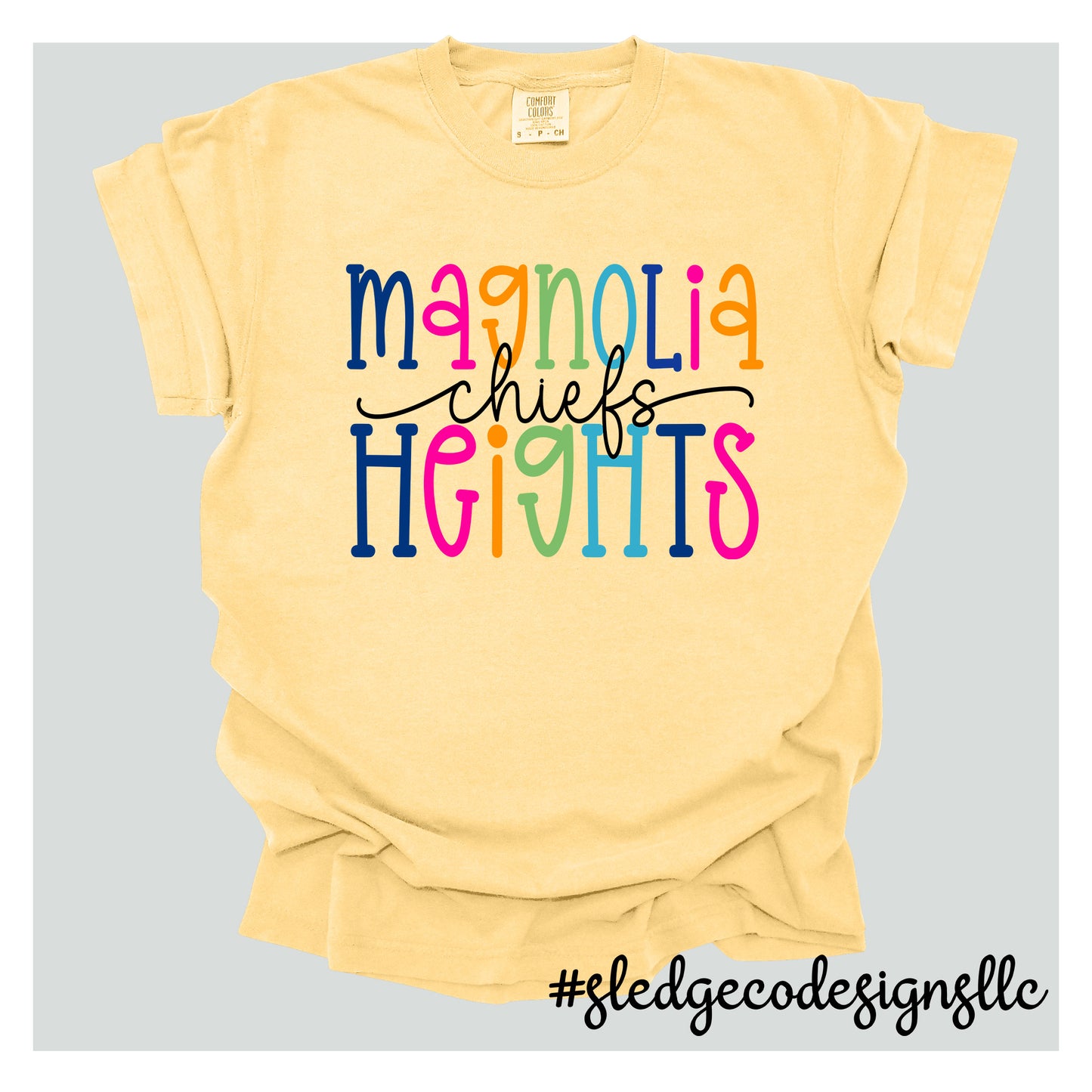 MAGNOLIA HEIGHTS COLORFUL TEE |  Custom Unisex Tshirt