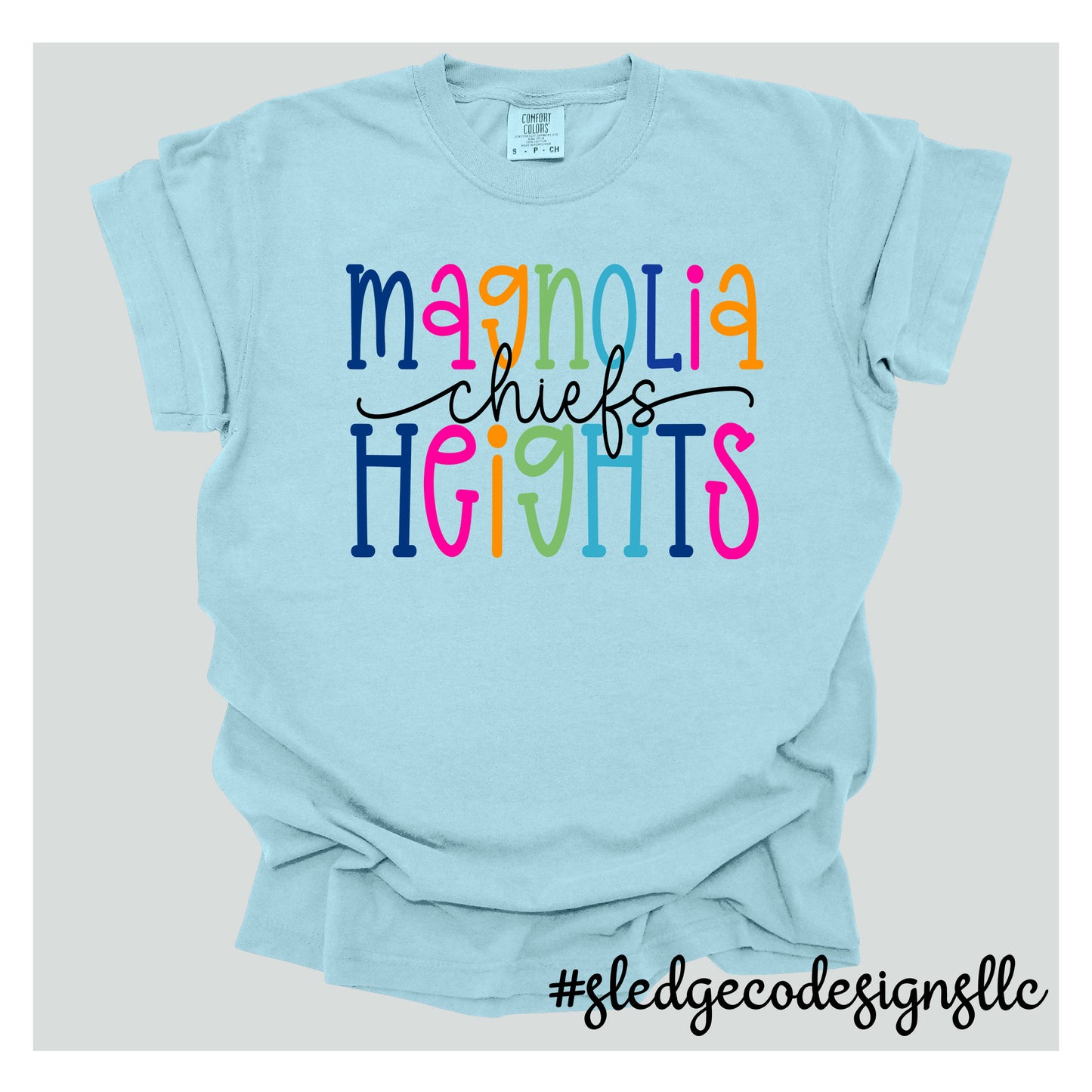 MAGNOLIA HEIGHTS COLORFUL TEE |  Custom Unisex Tshirt