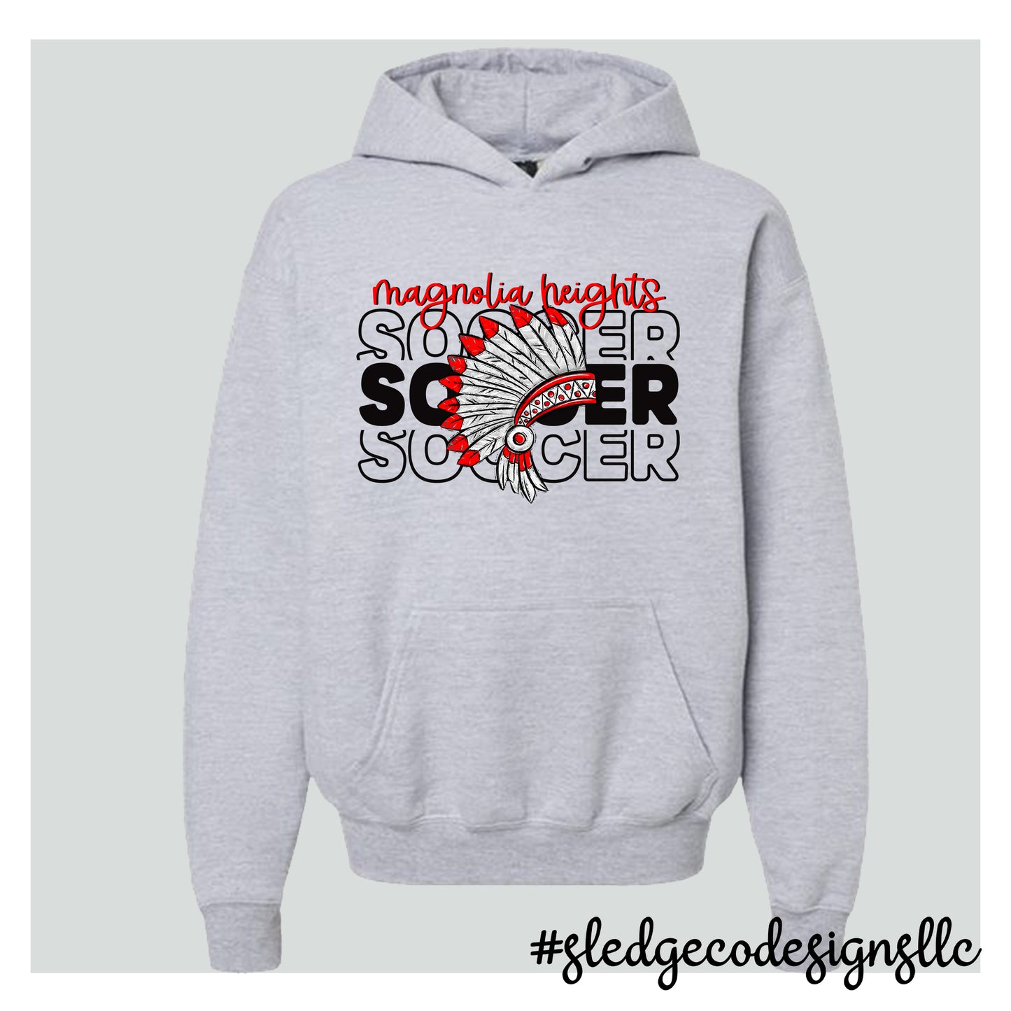 MAGNOLIA HEIGHTS CHIEFS SOCCER | CUSTOM UNISEX HOODIE