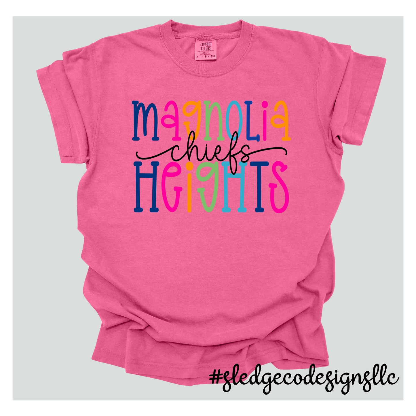 MAGNOLIA HEIGHTS COLORFUL TEE |  Custom Unisex Tshirt