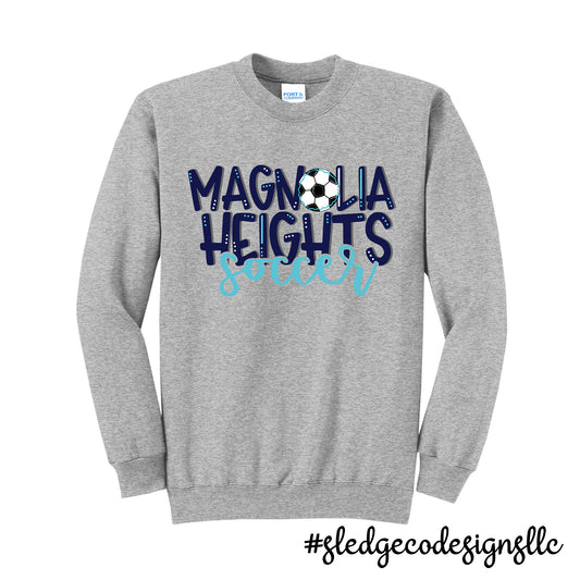 SALE Preorder: MAGNOLIA HEIGHTS CHIEFS SOCCER | HANDDRAWN | CUSTOM SWEATSHIRT