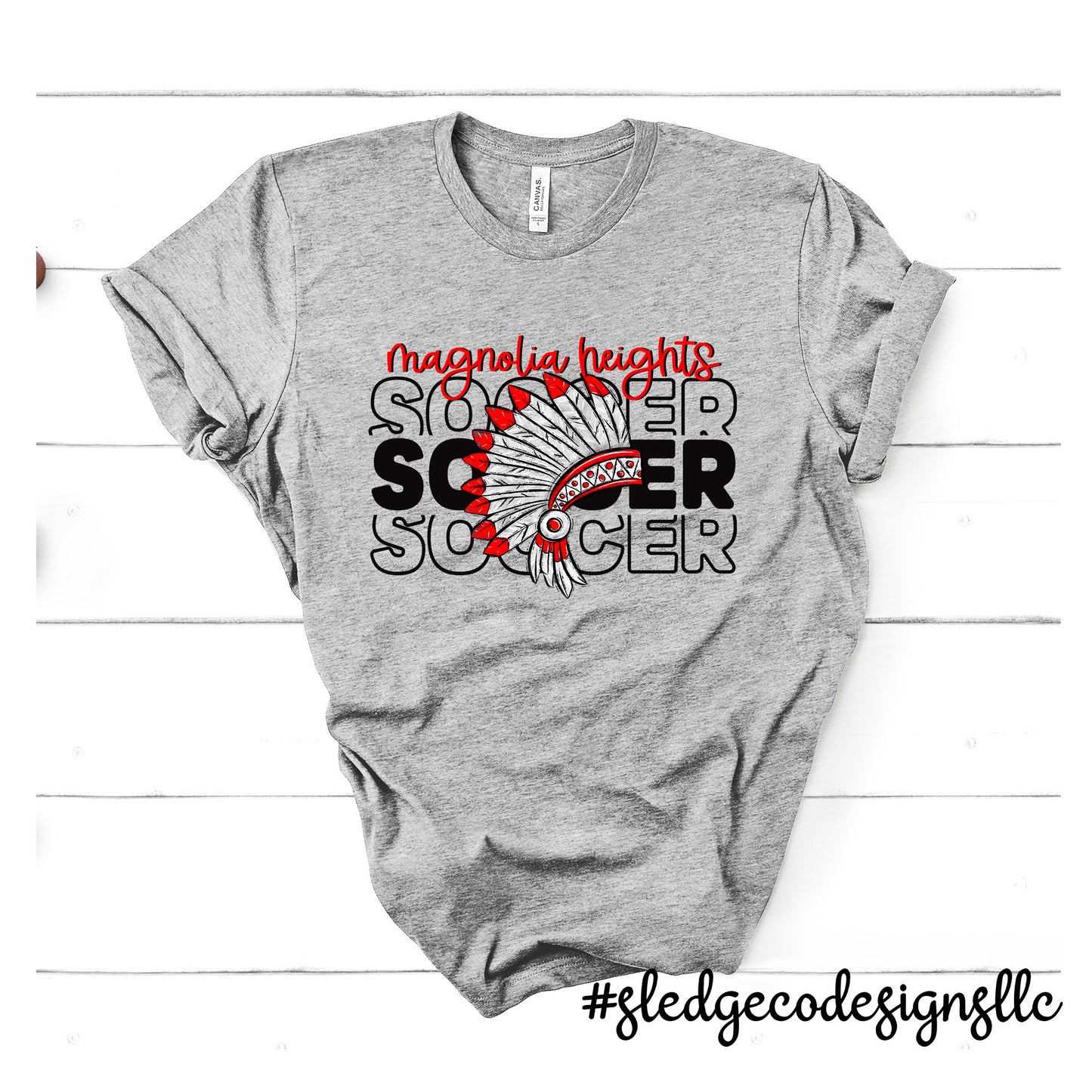 MAGNOLIA HEIGHTS | CHIEFS SOCCER |  UNISEX  Custom Unisex Tshirt