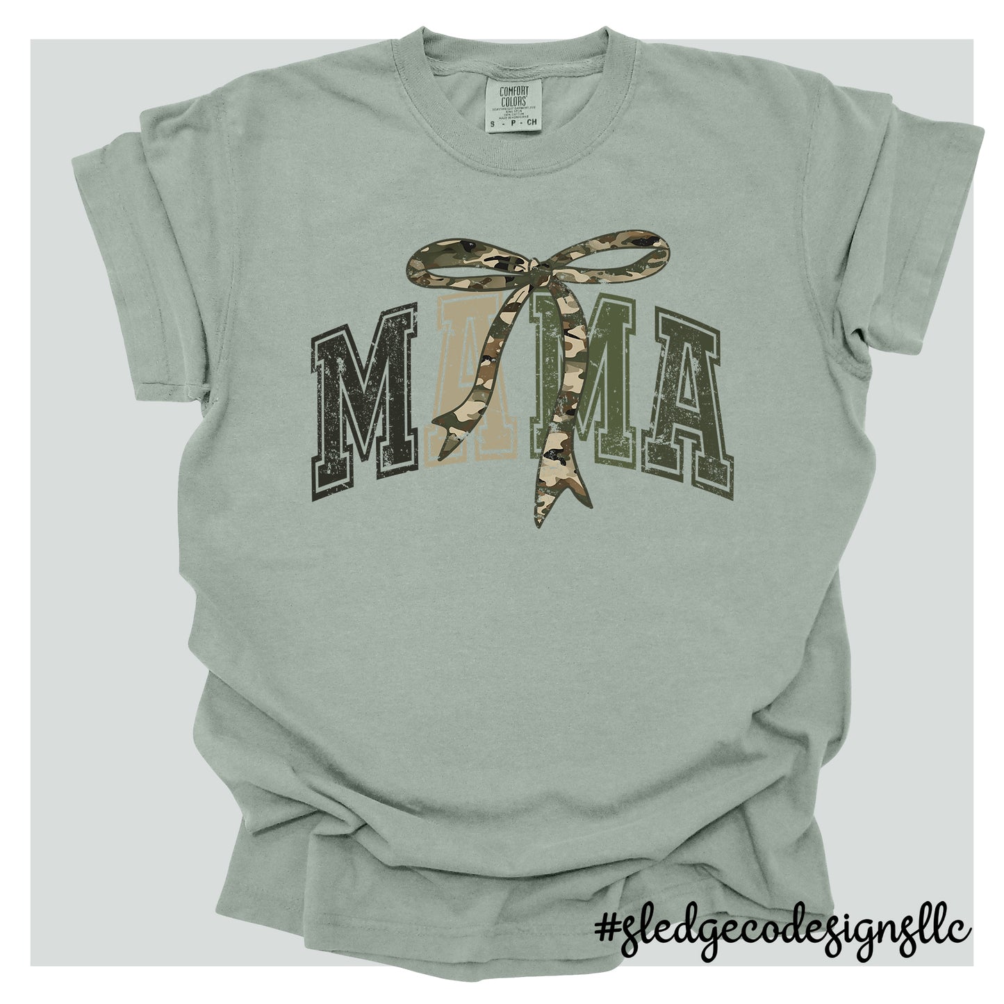 MAMA BOW CAMO  | Custom Unisex TSHIRT