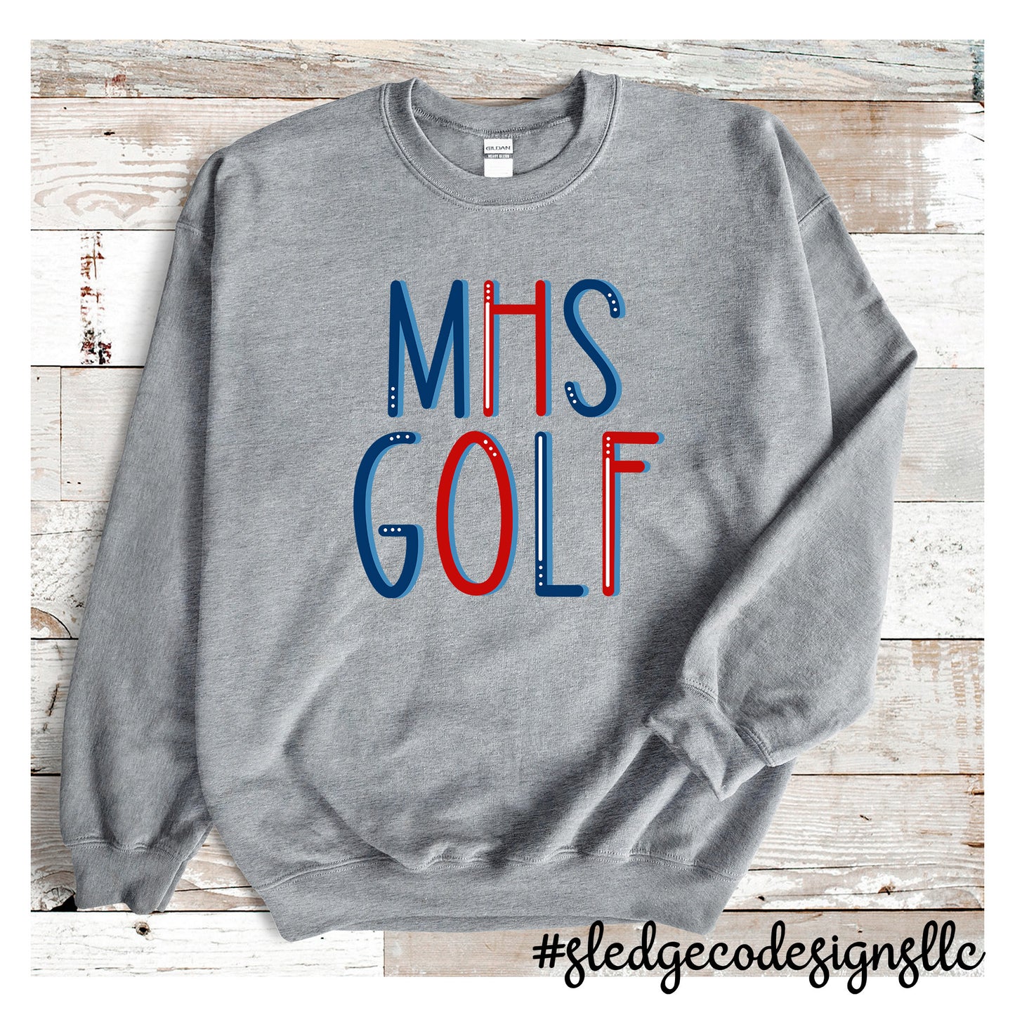 MHS CHIEFS GOLF | MAGNOLIA HEIGHTS | CUSTOM  SWEATSHIRT