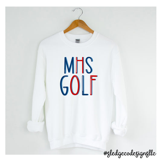 MHS CHIEFS GOLF | MAGNOLIA HEIGHTS | CUSTOM  SWEATSHIRT