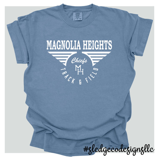 MAGNOLIA HEIGHTS | FIELD & TRACK | Custom Unisex Tshirt