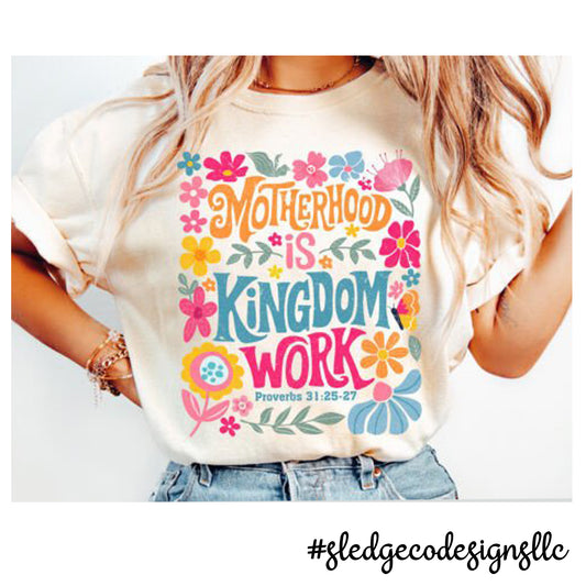 MOTHERHOOD | CUSTOM UNISEX TSHIRT