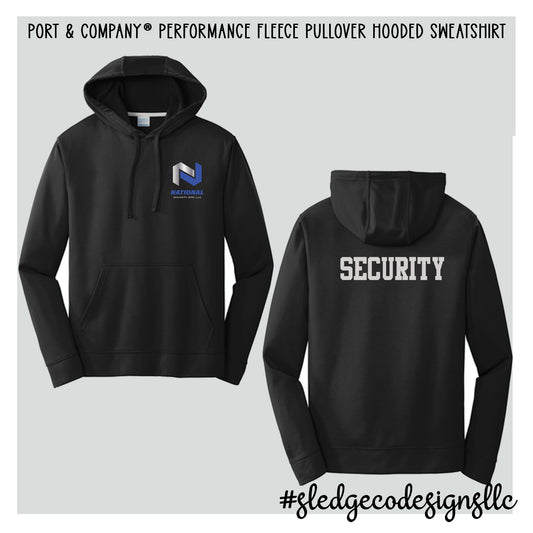 NATIONAL SECURITY OPS LLC | Performance Fleece Pullover Hooded Sweatshirt