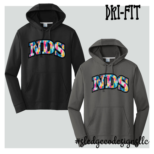 NORTH DELTA | NDS COLORFUL |  Performance Fleece Pullover Hoodie