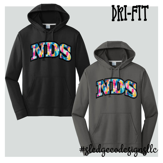 NORTH DELTA | NDS COLORFUL |  Performance Fleece Pullover Hoodie