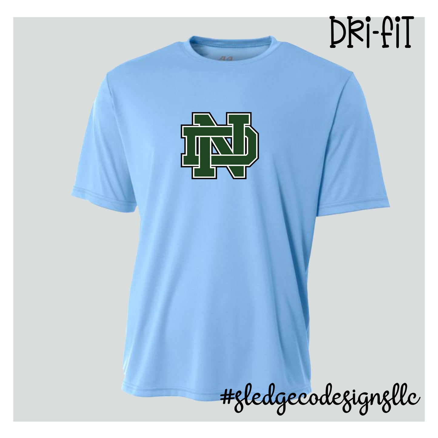 NORTH DELTA ND LOGO | DRI-FIT | Custom Unisex DRI-FIT TSHIRT