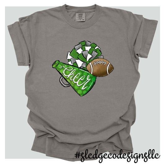 CHEER & FOOTBALL | NORTH DELTA | Custom Unisex Tshirt