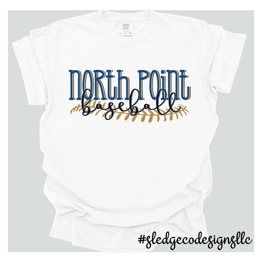 NORTH POINT BASEBALL | CUSTOM UNISEX TSHIRT