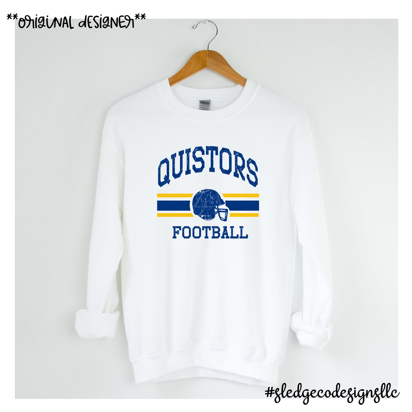 OLIVE BRANCH QUISTORS FOOTBALL | CUSTOM UNISEX SWEATSHIRT