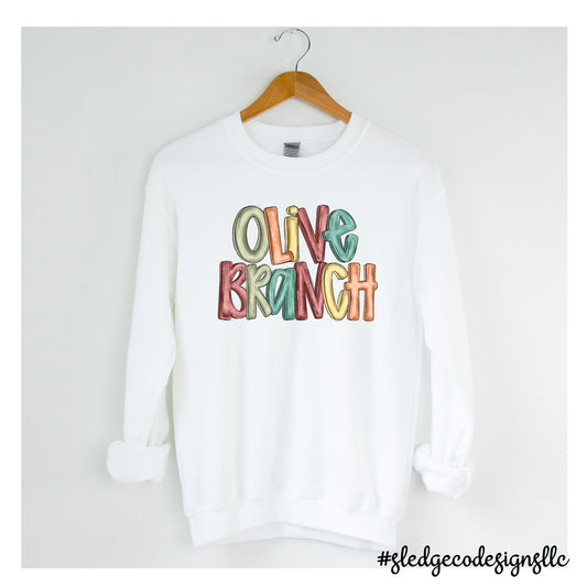 OLIVE BRANCH | FALL | MS | CUSTOM UNISEX SWEATSHIRT