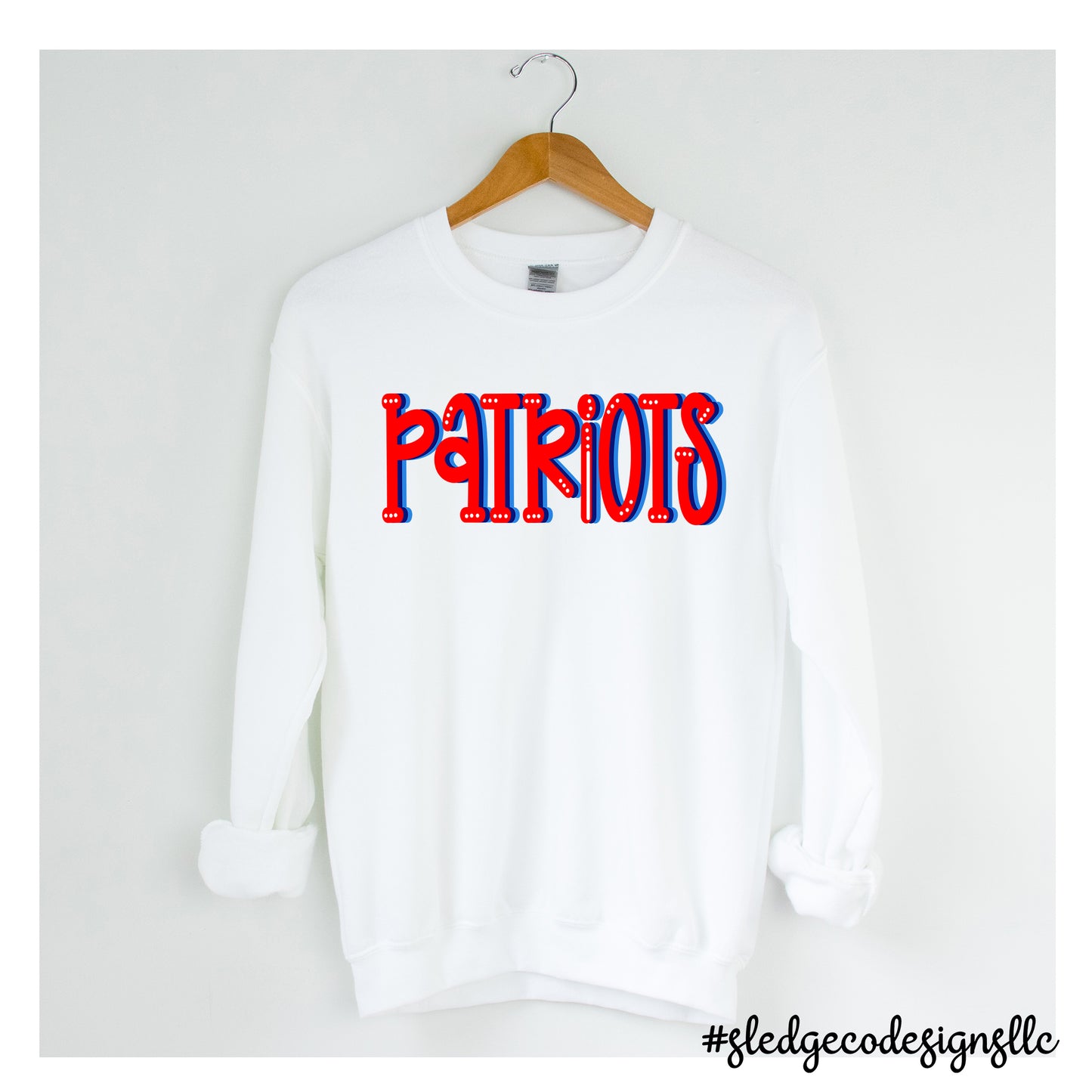 PATRIOTS | SADIE | CUSTOM UNISEX SWEATSHIRT