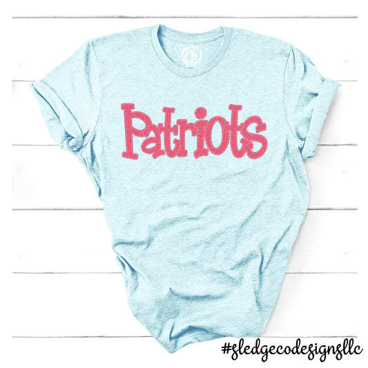 LEWISBURG PATRIOTS | SKETCHED |  UNISEX Custom Tshirt