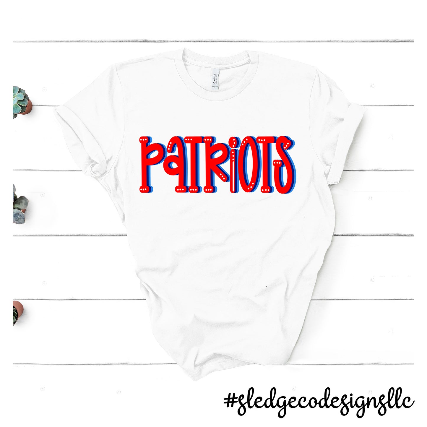 PATRIOTS | SADIE | Unisex Custom TSHIRT