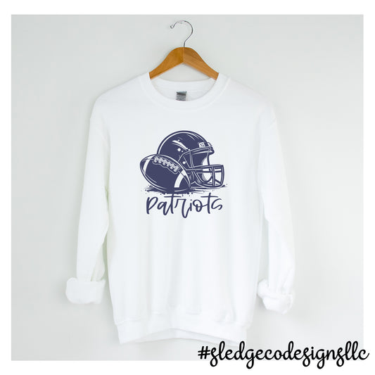LEWISBURG PATRIOTS | VINTAGE FOOTBALL | SOFTSTYLE UNISEX SWEATSHIRT
